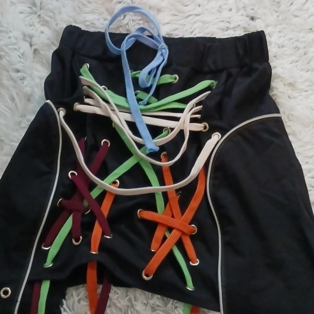 Women's Sexy High Waist Skirt with Strings Attached. Nwot. - Picture 7 of 9